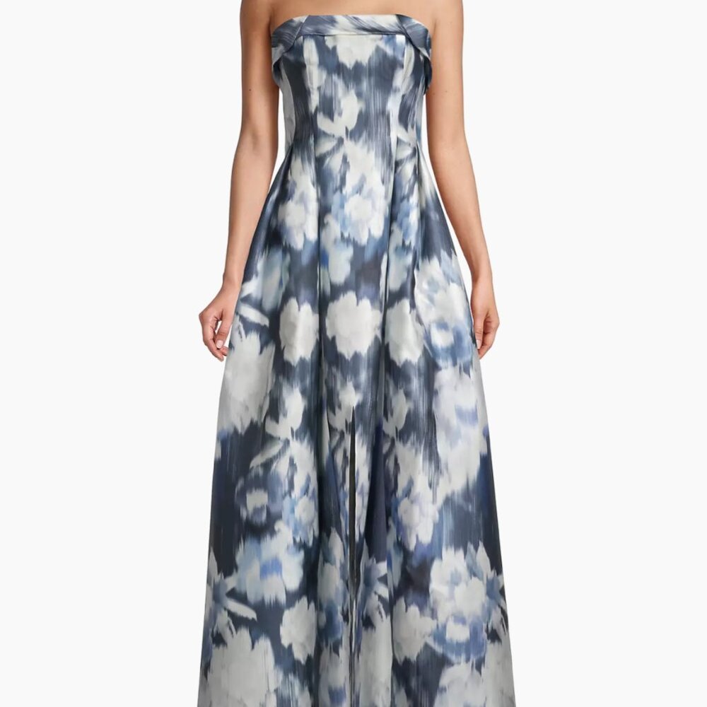 NWT Sachin and Babi Brielle gown in blue size 2